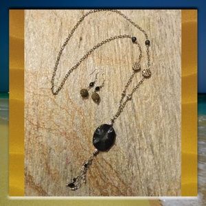 Chiaroscuro Designs Long Tassel Style Necklace